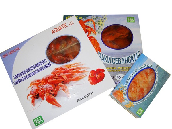 Раки в ассортименте в Березниках