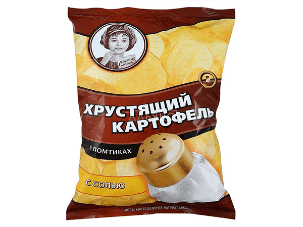 Картофельные чипсы "Девочка" 160 гр. в Березниках