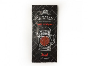 Бастони колбаски сыровяленные классические: Кнуты  Салями Чили 50 гр