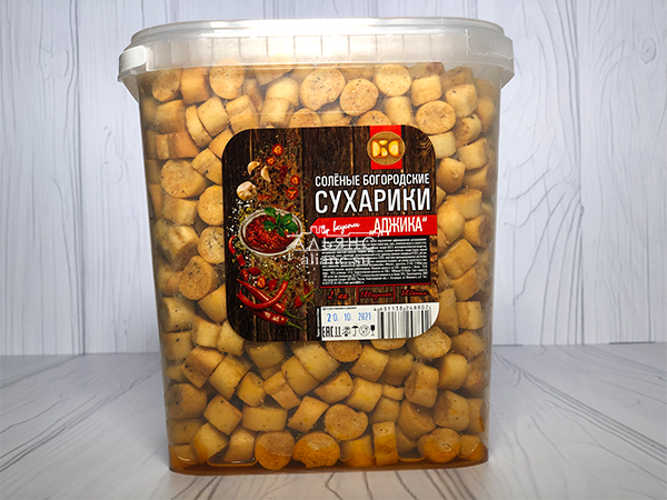 Сухарики с аджикой в Березниках