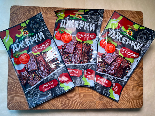 Джерки из индейки "Баффало" 45 гр. в Березниках