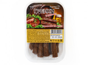 Другие закуски: Сурские гренки Телятина на гриле (100 гр)