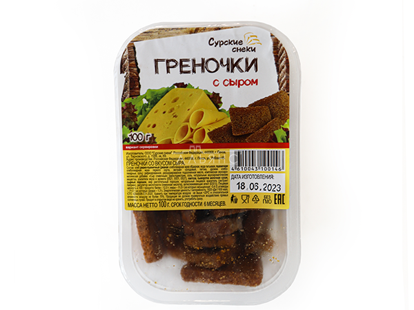 Сурские гренки со вкусом Сыра (100 гр) в Березниках