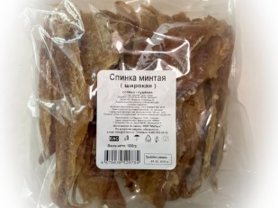 Скумбрия кипперс холодного копчения: Минтай спинка широкая (МиЛара)