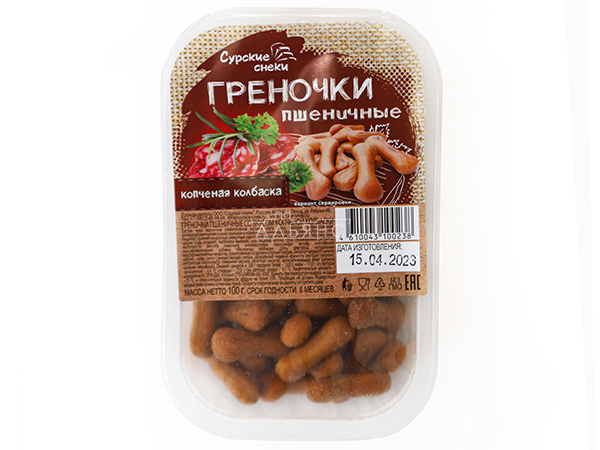 Сурские (ПШЕНИЧНЫЕ) Копченая колбаска (100 гр) в Березниках