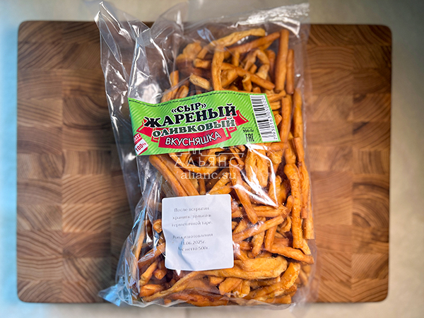 Жареный сыр "ВКУСНЯШКА" (Оливковый) 500гр. в Березниках