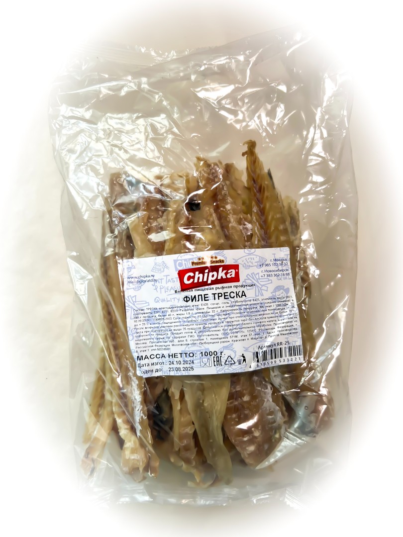 Треска филе (Chipka) 1кг в Березниках