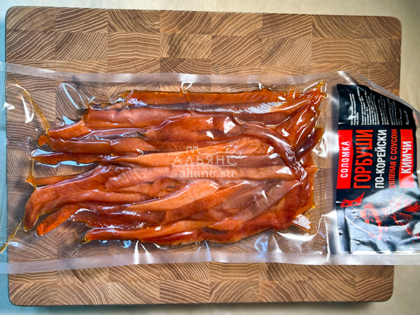 Горбуша соломка по-корейски в Березниках