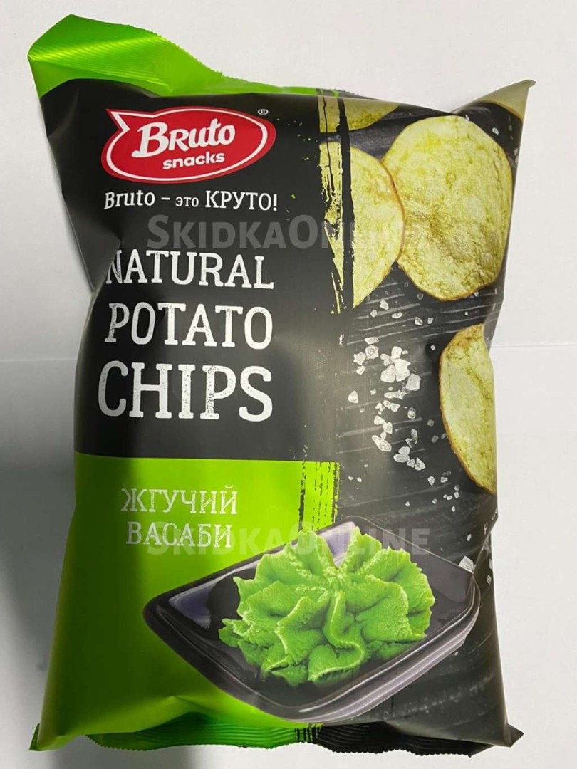 Картофель «Бруто» со вкусом васаби 130 гр. в Березниках