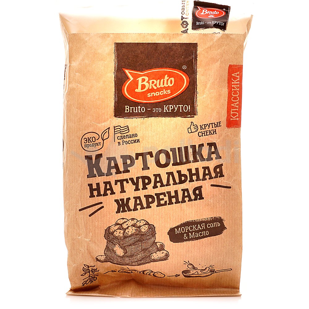 Картофель «Бруто» с солью 70 гр. в Березниках